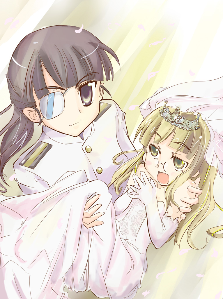 perrine h. clostermann and sakamoto mio (world witches series and 1 more) drawn by ichimoji