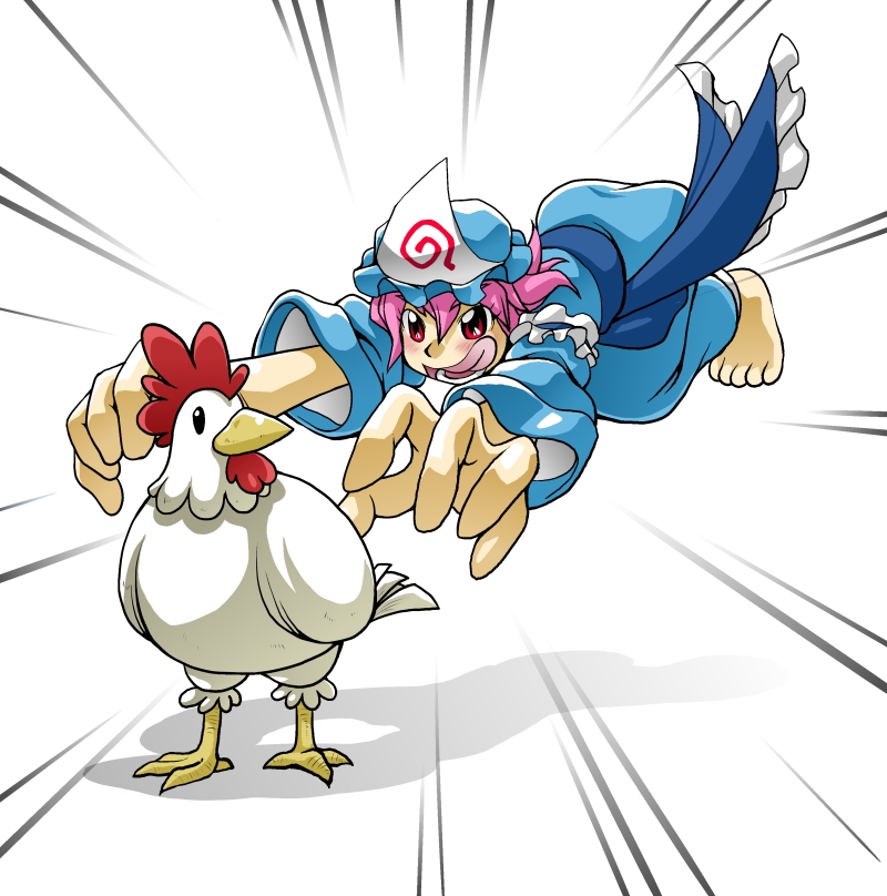 saigyouji yuyuko (touhou) drawn by h.dupp_(nama_aakiruu)