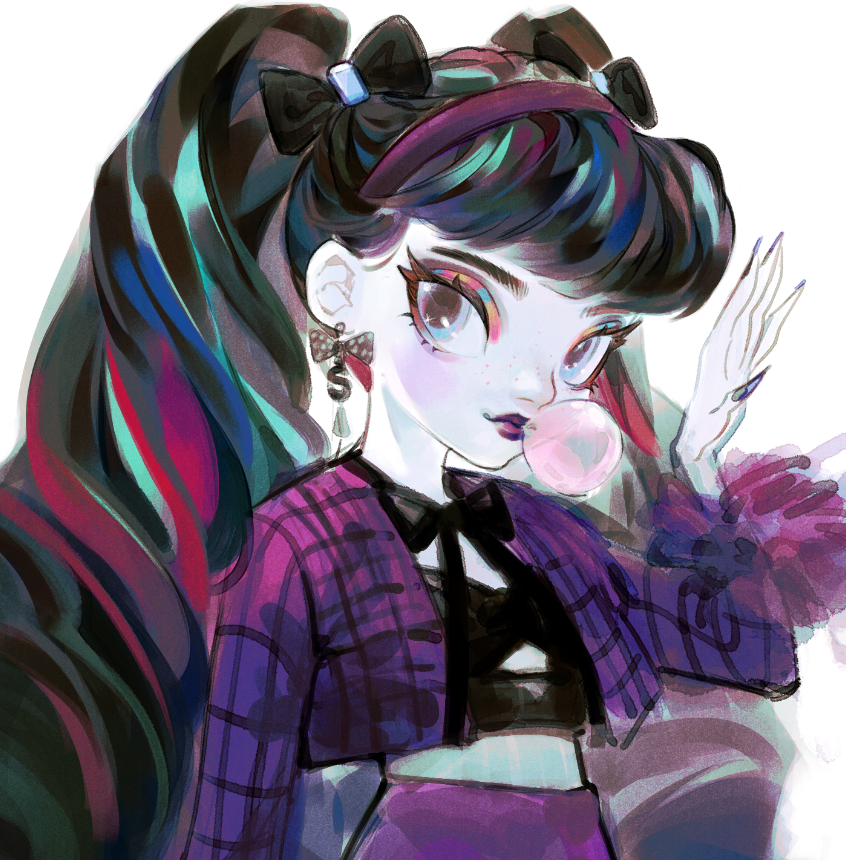 veronica storm (rainbow high and 1 more) drawn by shiyado