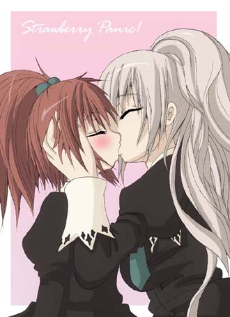 aoi nagisa and hanazono shizuma (strawberry panic!) drawn by aoi_jun