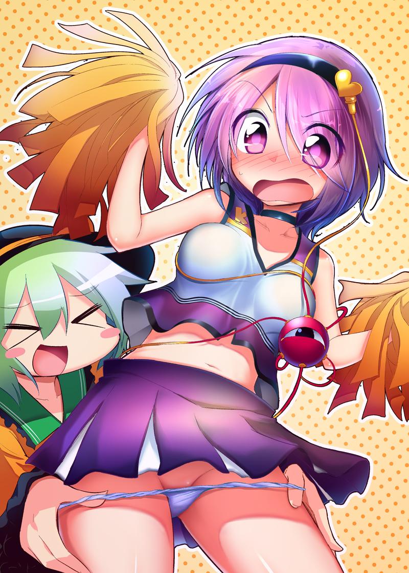 komeiji koishi and komeiji satori (touhou) drawn by chipa_(arutana)