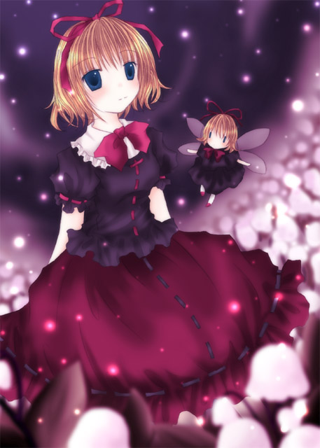 medicine melancholy and su-san (touhou) drawn by kasuga_sunao