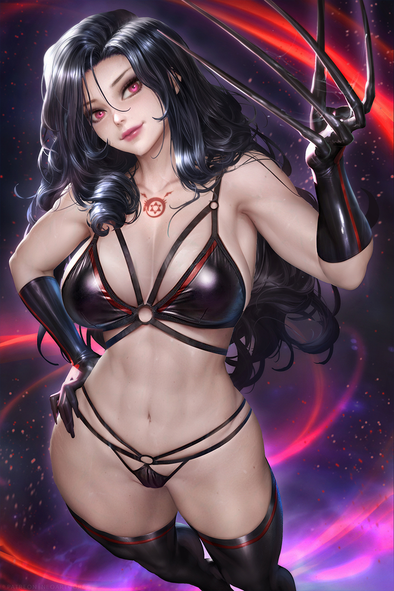 lust (fullmetal alchemist) drawn by neoartcore