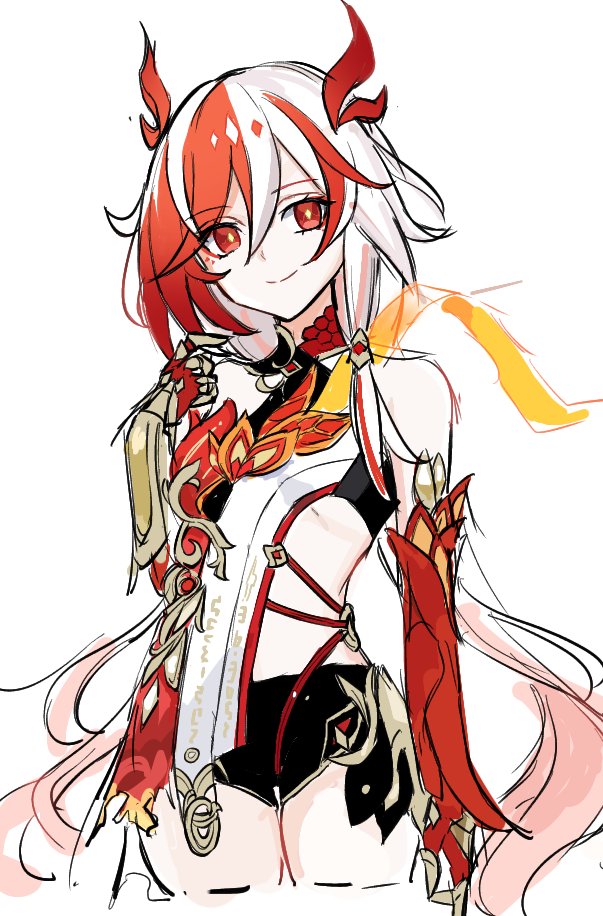 fu hua (honkai and 1 more) drawn by macaroni_0101