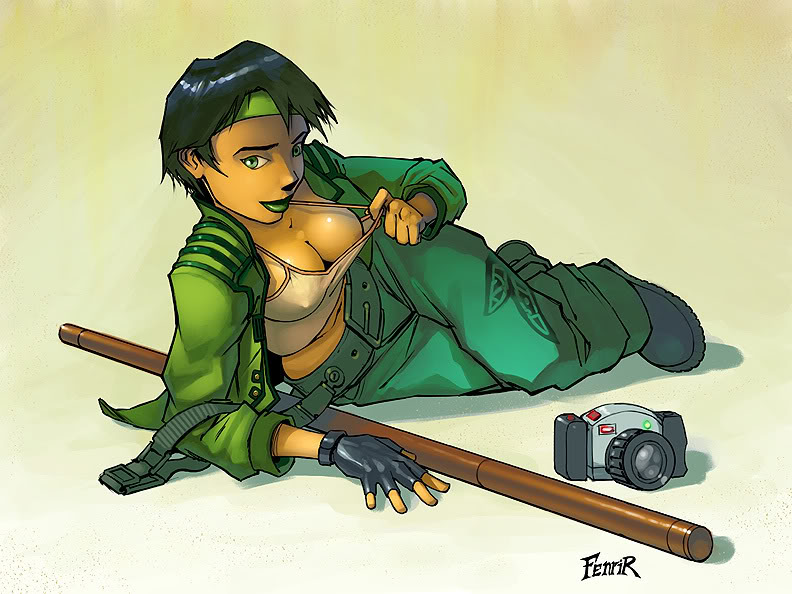 jade (beyond good and evil) drawn by fenrir_(artist)