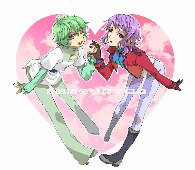 anew returner and hilling care (gundam and 1 more) drawn by nagino_hiiragi