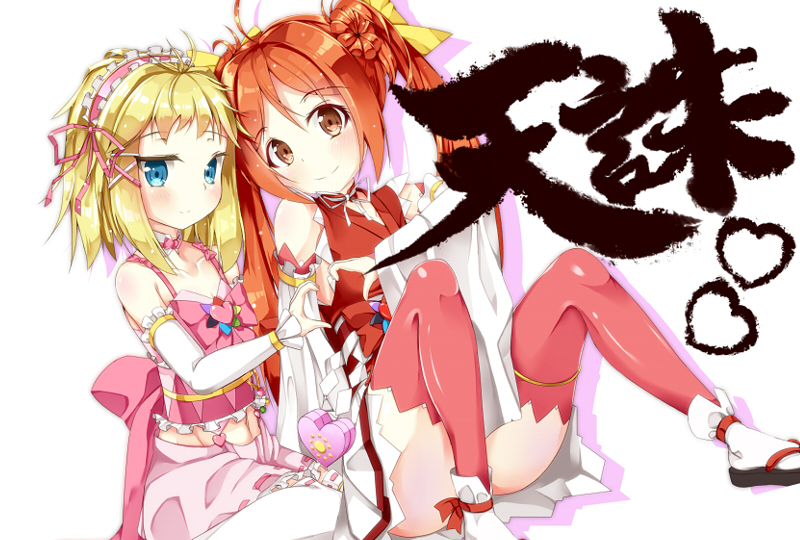 aihara enju and tina sprout (black bullet) drawn by kasappi