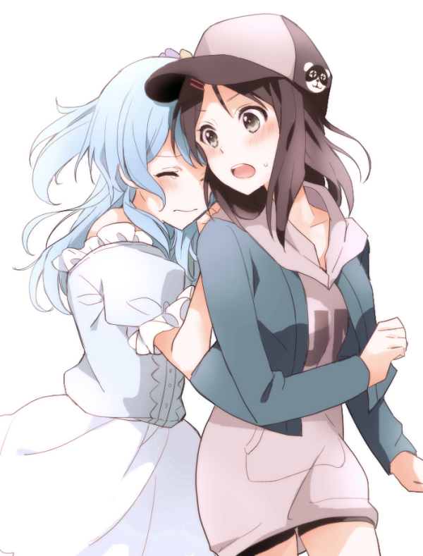 okusawa misaki and matsubara kanon (bang dream!) drawn by yae_(eky_567)