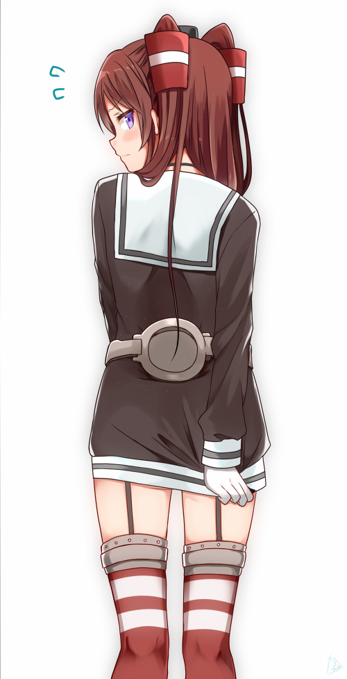 amatsukaze and shibuki ran (kantai collection and 1 more) drawn by tarachine