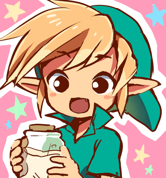 link and young link (the legend of zelda and 1 more) drawn by gumimogu