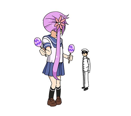 admiral, akebono, and admiral shiro (kantai collection) drawn by shino_(ponjiyuusu)