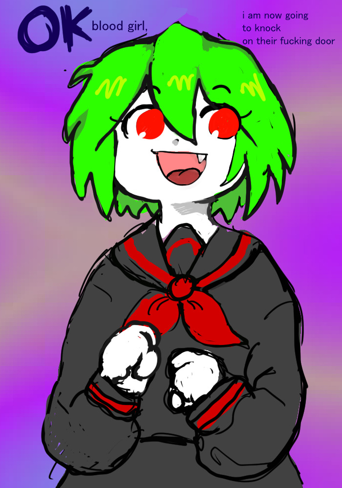 greengirl (rgb paw and 1 more) drawn by yogurt200