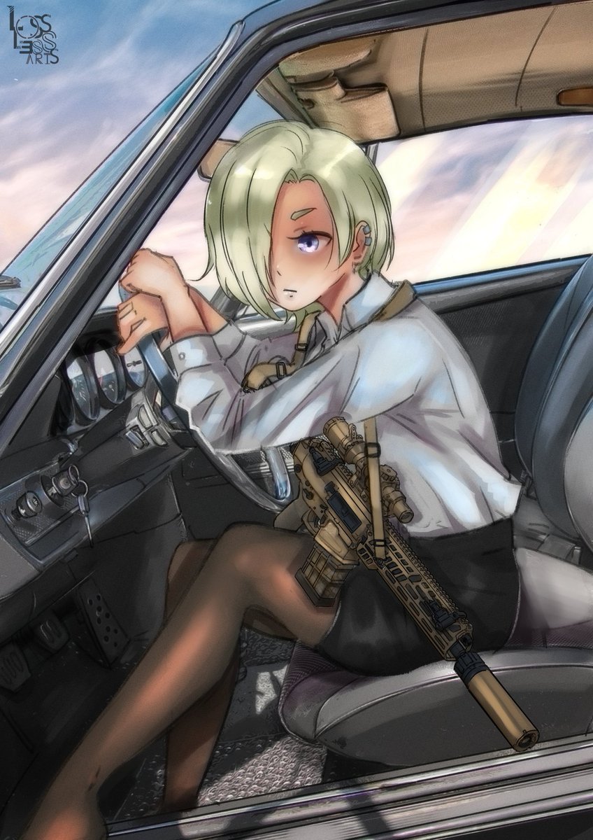 mia taylor (love live! and 1 more) drawn by losslessarts