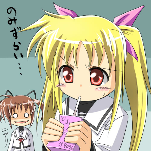 fate testarossa and takamachi nanoha (lyrical nanoha and 1 more)