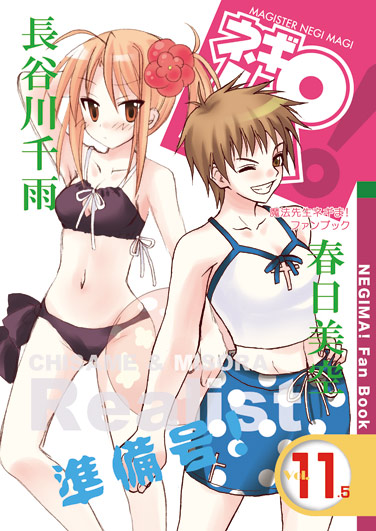 hasegawa chisame and kasuga misora (mahou sensei negima!)