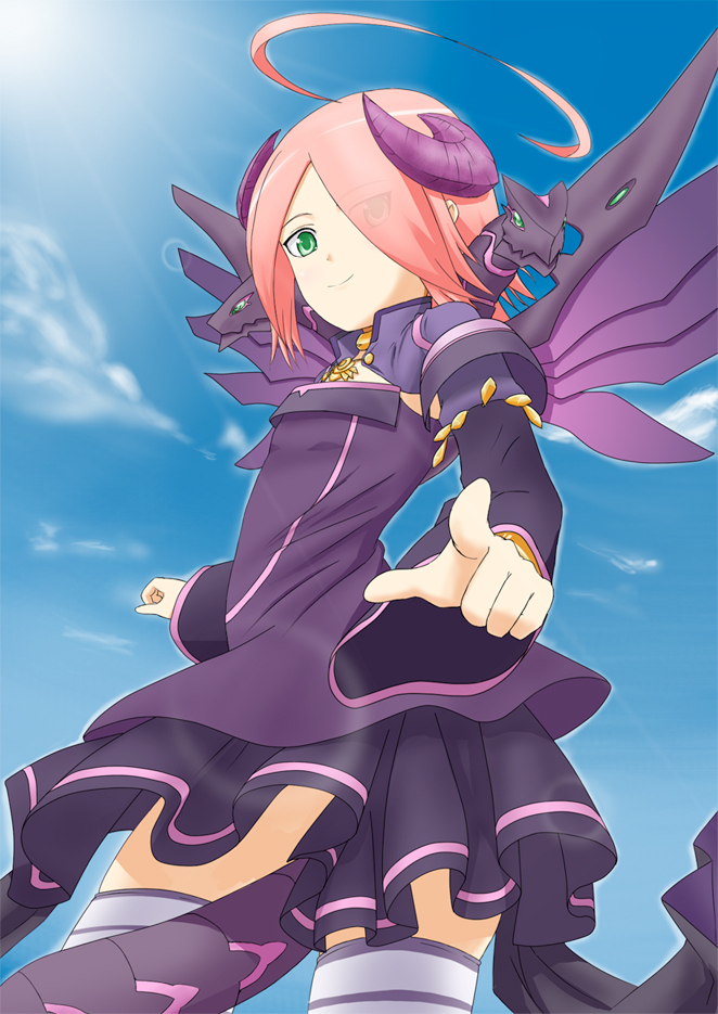 ar ru (ar tonelico and 1 more) drawn by sachishiro_pengin
