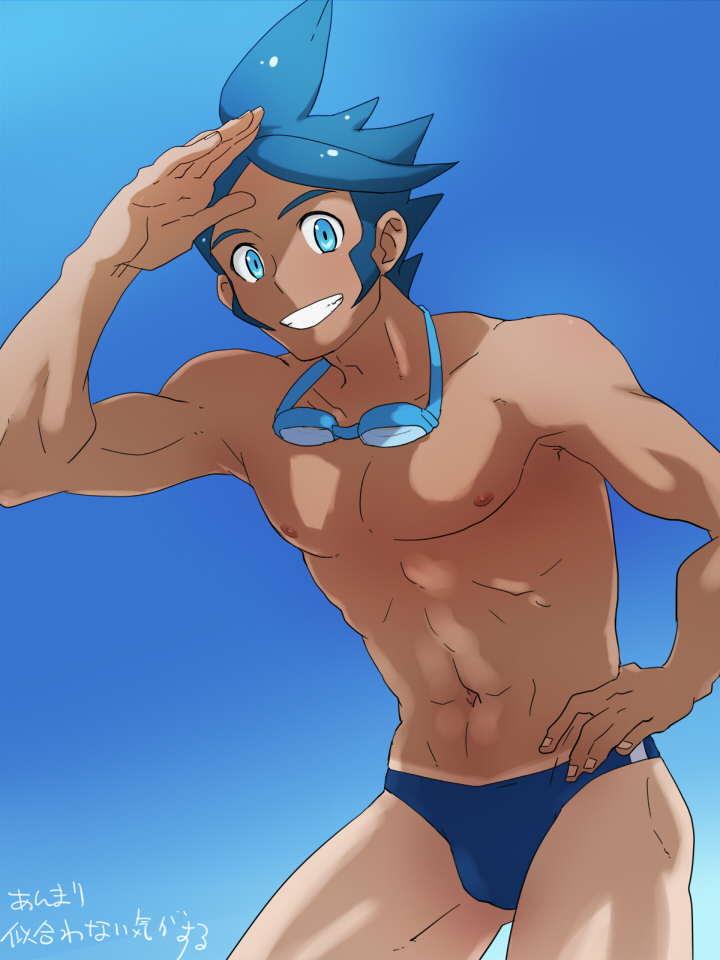 marlon (pokemon and 1 more) drawn by @@@_(eckzahn)