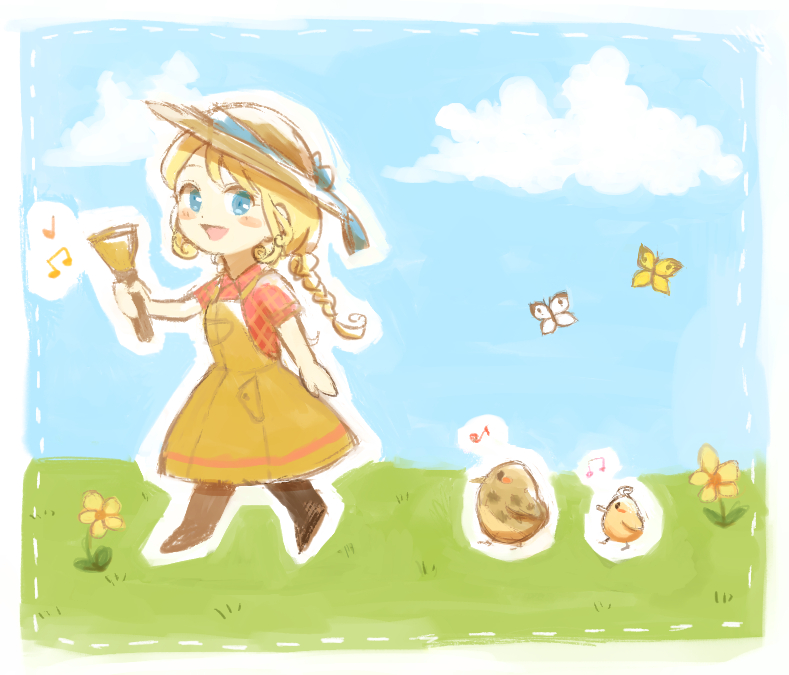nanami (bokujou monogatari and 1 more) drawn by cocoa_1211