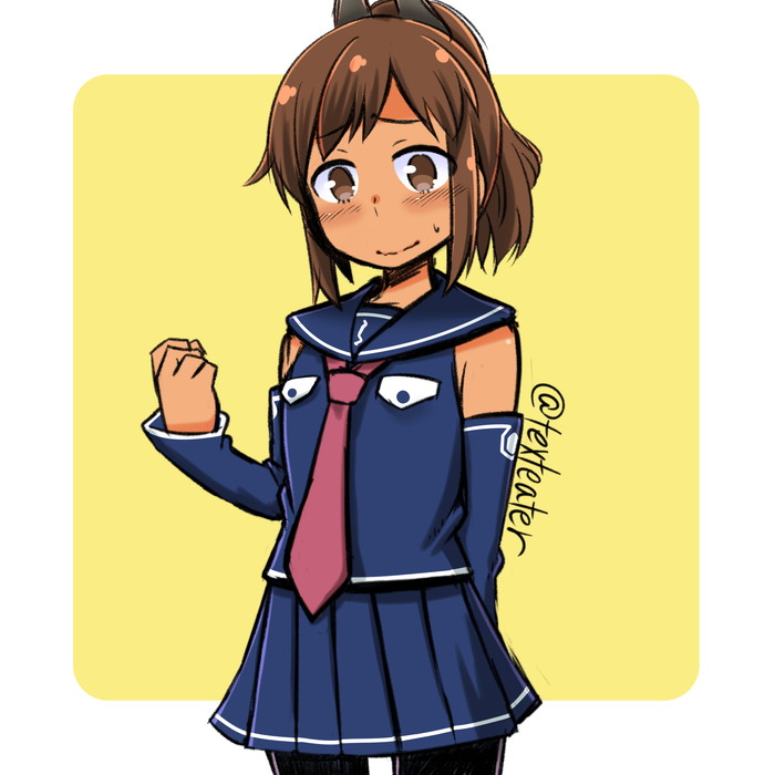 i-401 and iona (kantai collection and 1 more) drawn by ishimari