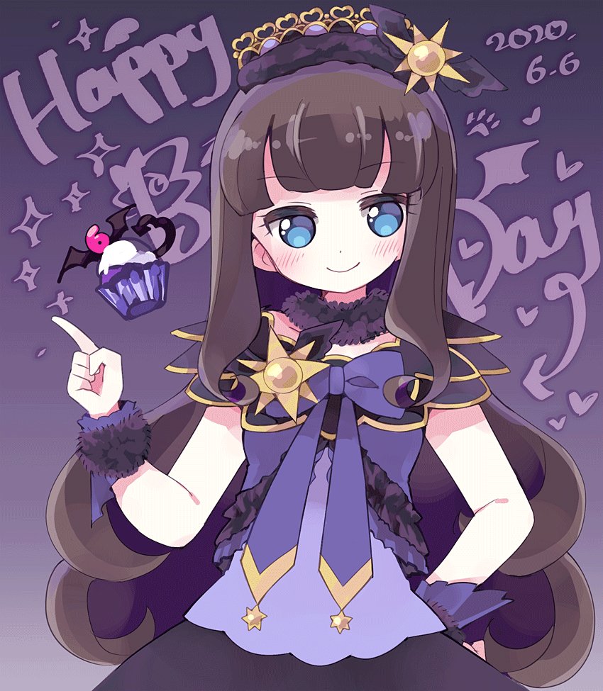 kurosu aroma (pretty series and 1 more) drawn by uzupico