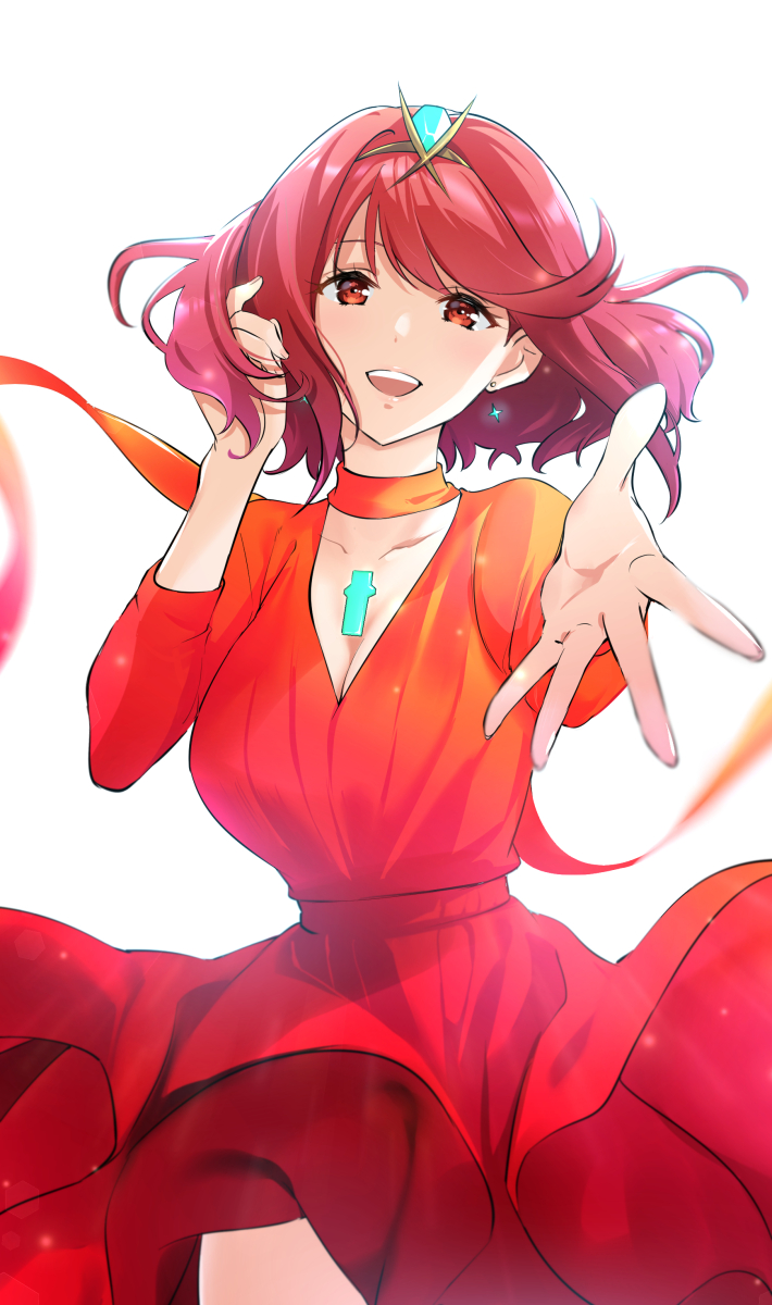 pyra (xenoblade chronicles and 1 more) drawn by taromarun