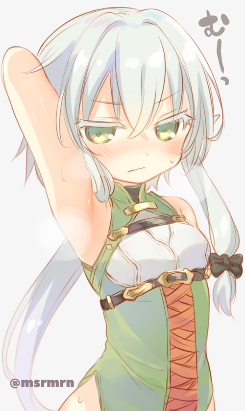 high elf archer (goblin slayer!) drawn by meopun_(meopen429)