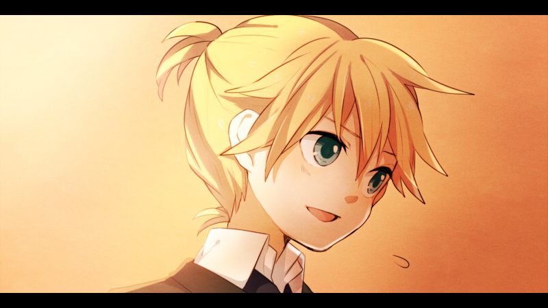 kagamine len (vocaloid and 1 more) drawn by tama_(songe)