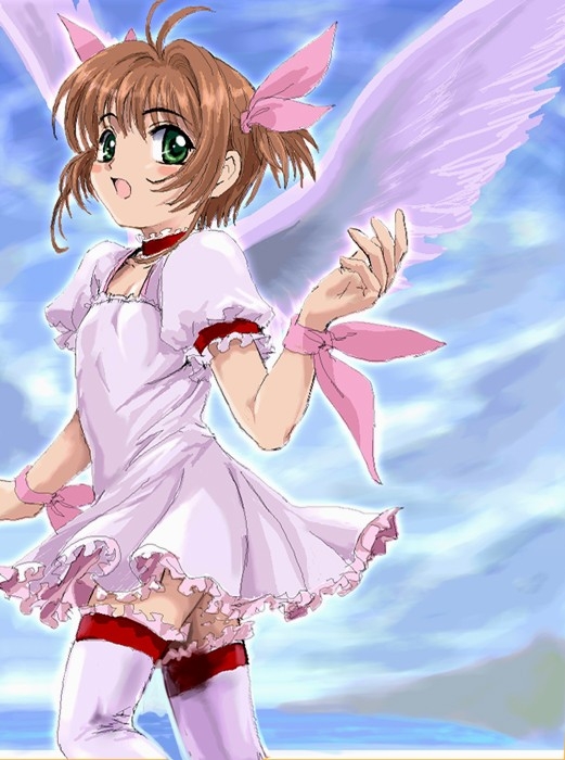 kinomoto sakura (cardcaptor sakura) drawn by mutsuki_(moonknives)