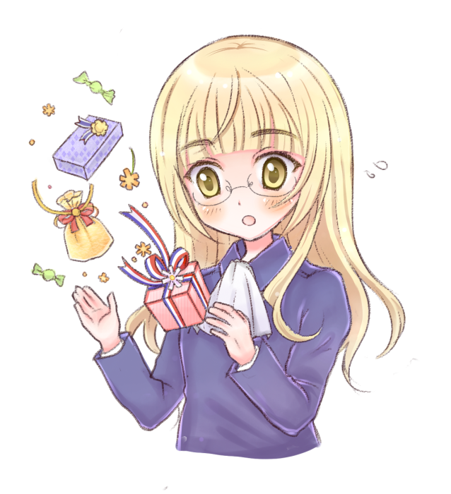 perrine h. clostermann (world witches series and 1 more) drawn by yuni_(seifuku-san)