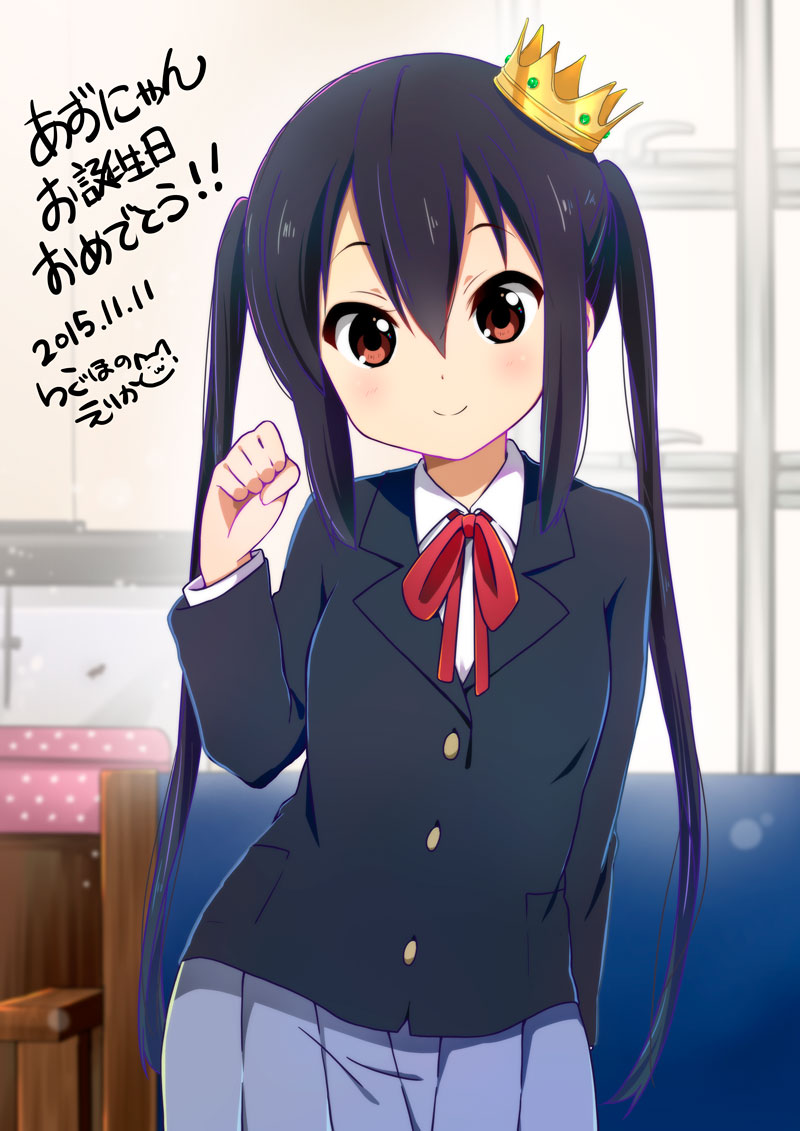 nakano azusa (k-on!) drawn by ragho_no_erika