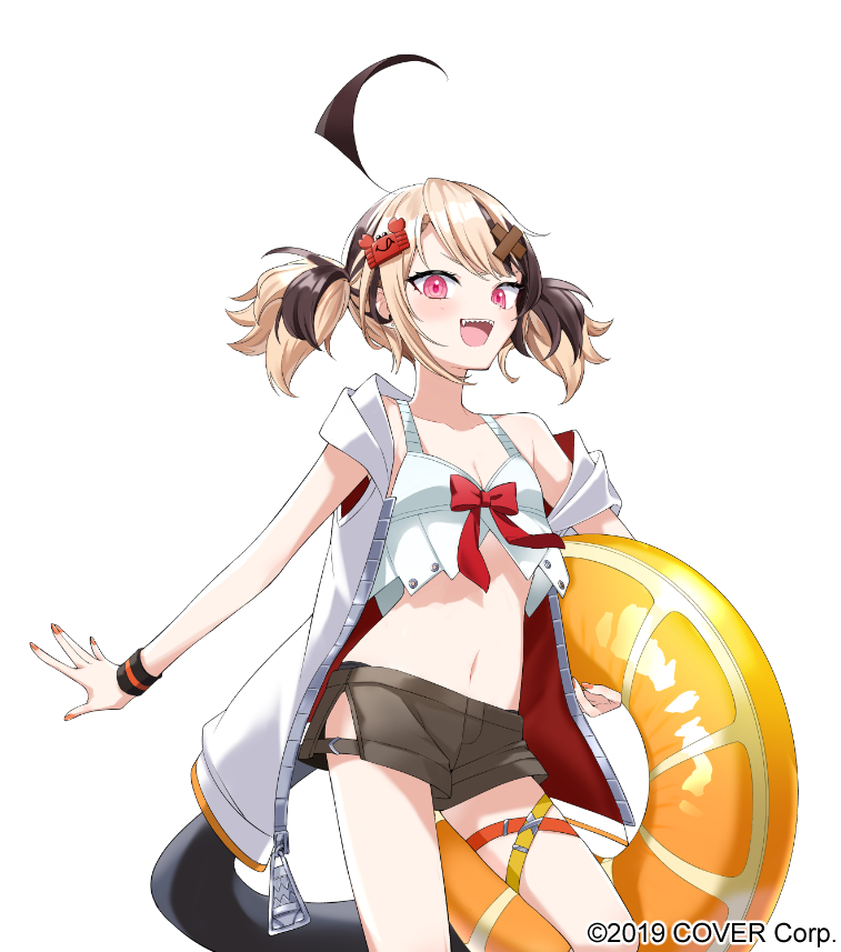 gigi murin (hololive and 1 more) drawn by aneco_(westsea1227)