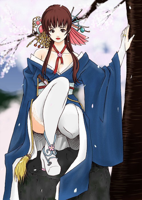 kasumi (dead or alive) drawn by hybrid_cat