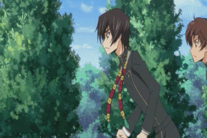 lelouch vi britannia, kururugi suzaku, shirley fenette, and milly ashford (code geass)