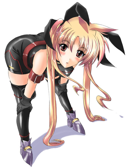 fate testarossa (lyrical nanoha and 3 more) drawn by ootori_mahiro
