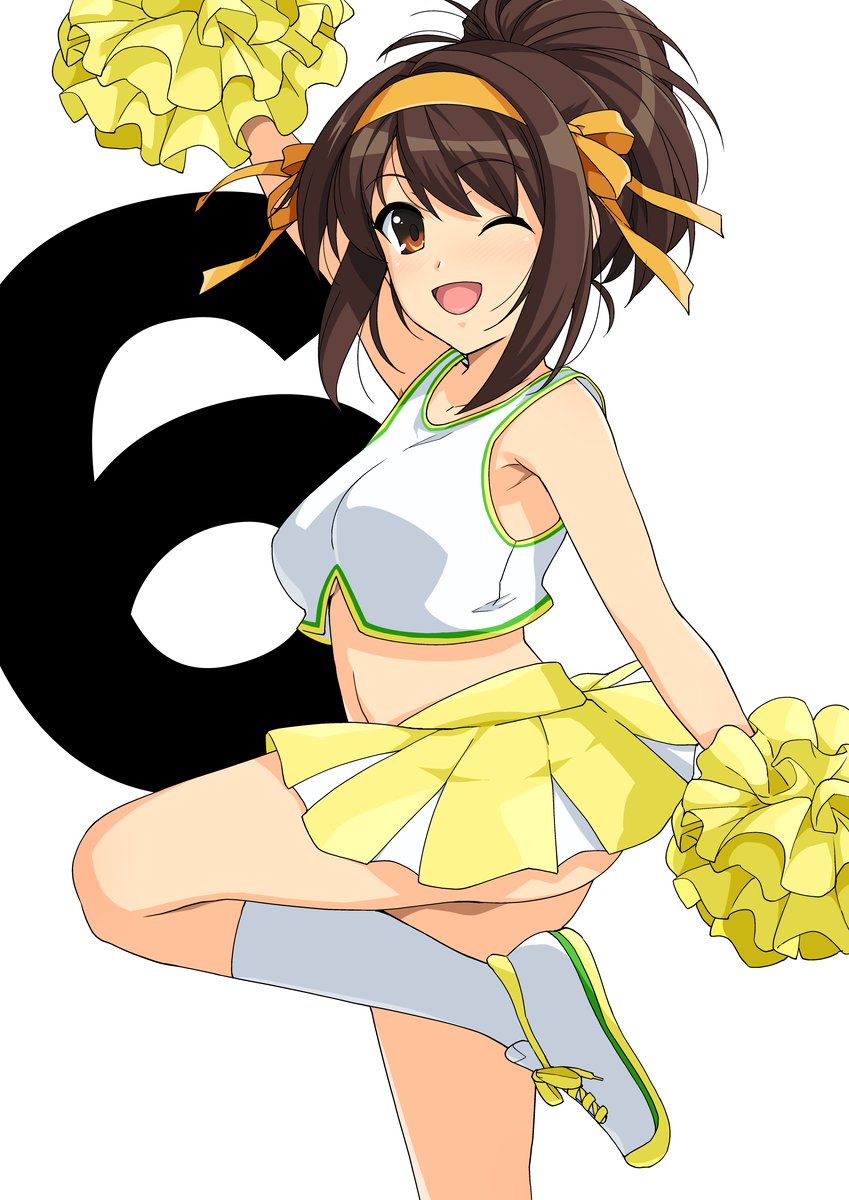 suzumiya haruhi (suzumiya haruhi no yuuutsu) drawn by haruhisky