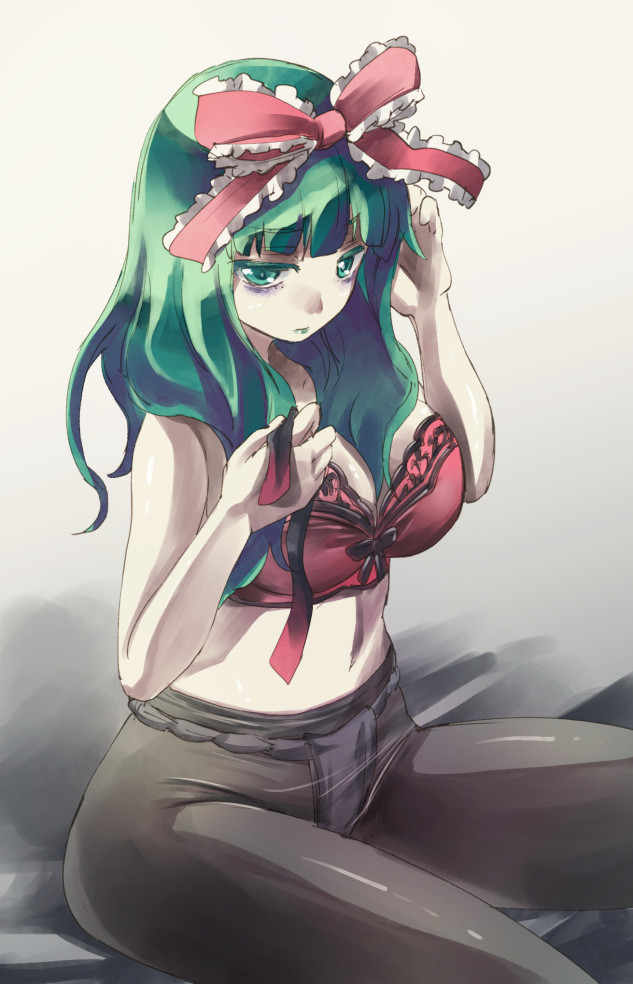 kagiyama hina (touhou) drawn by yohane
