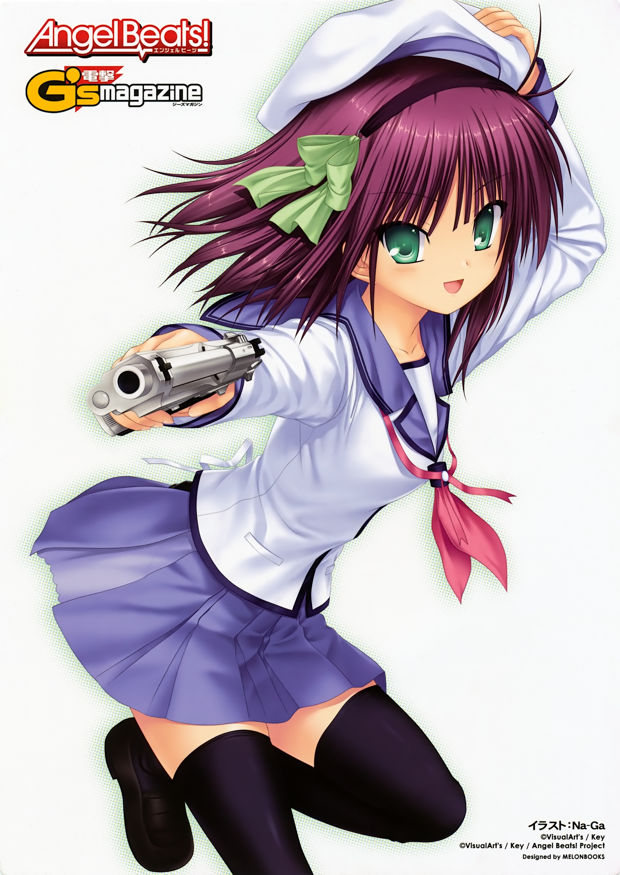 Yuri Angel Beats And 1 More Drawn By Na Ga Danbooru