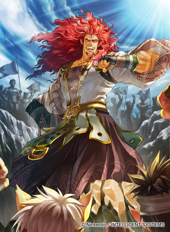 skrimir (fire emblem and 2 more) drawn by kita_senri