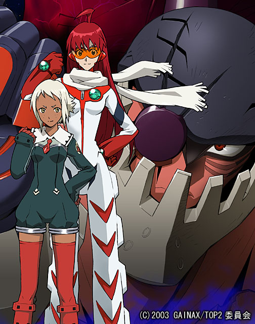 nono, lal'c mellk mal, buster machine 7, and dix-neuf (top wo nerae! and 1 more) drawn by sadamoto_yoshiyuki