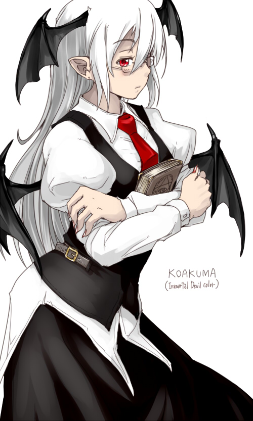 koakuma (touhou and 1 more) drawn by oso_(toolate)