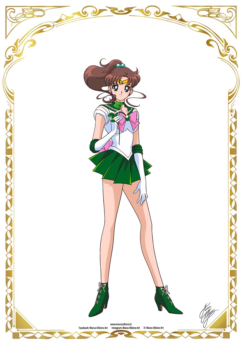 kino makoto and sailor jupiter (bishoujo senshi sailor moon) drawn by marco_albiero