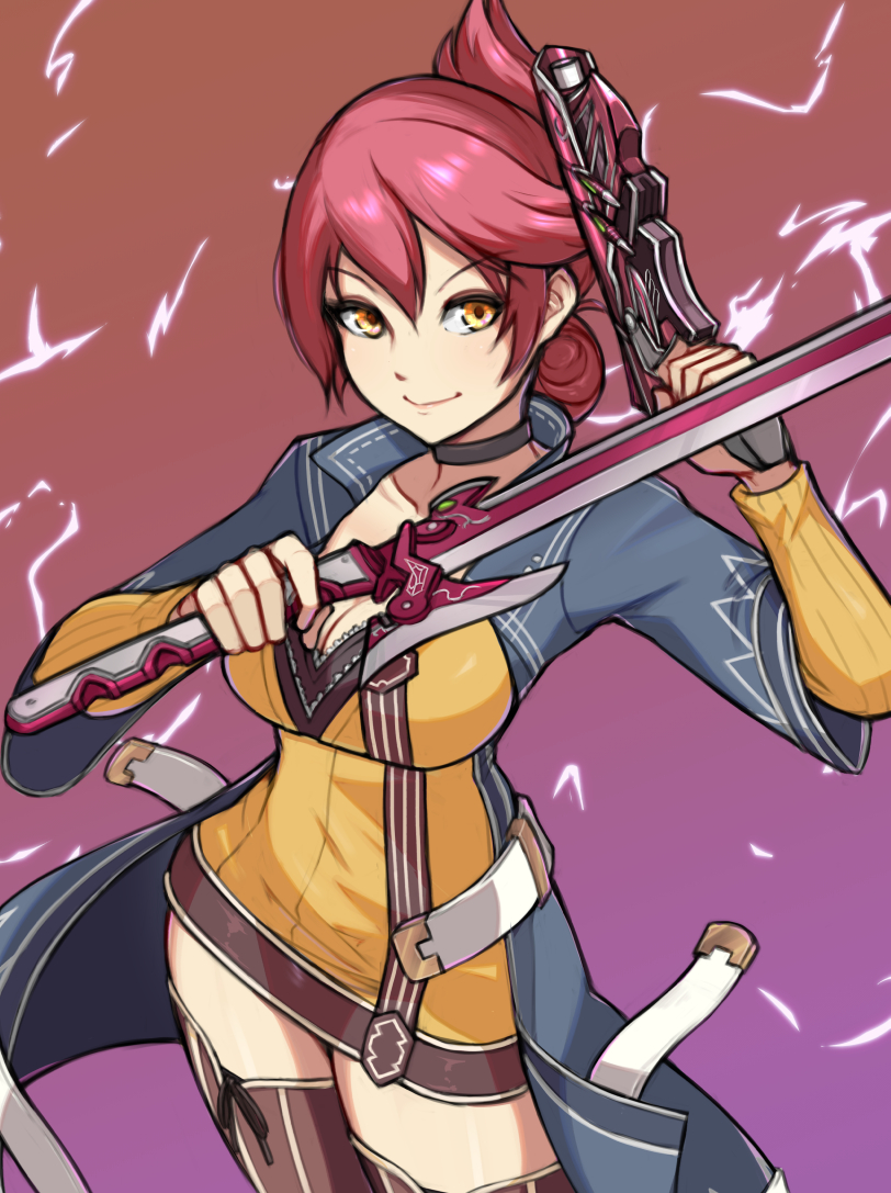 sara valestein (eiyuu densetsu and 2 more) drawn by spottylen