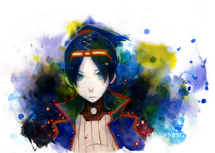 ryu (breath of fire and 1 more) drawn by senbaku