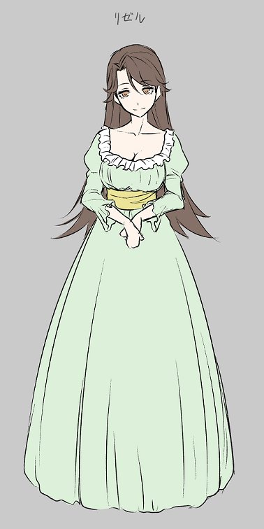 rizel elisabeth von grillparzer (tairiku eiyuu senki) drawn by nilitsu