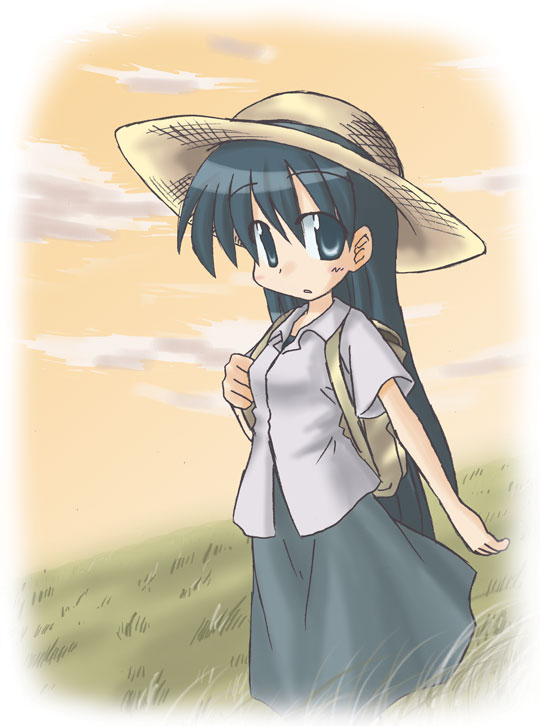 kajiwara sora (sketchbook full colors) drawn by kokutou_nikke