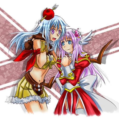 high priest, sniper, and angeling (ragnarok online) drawn by azlia