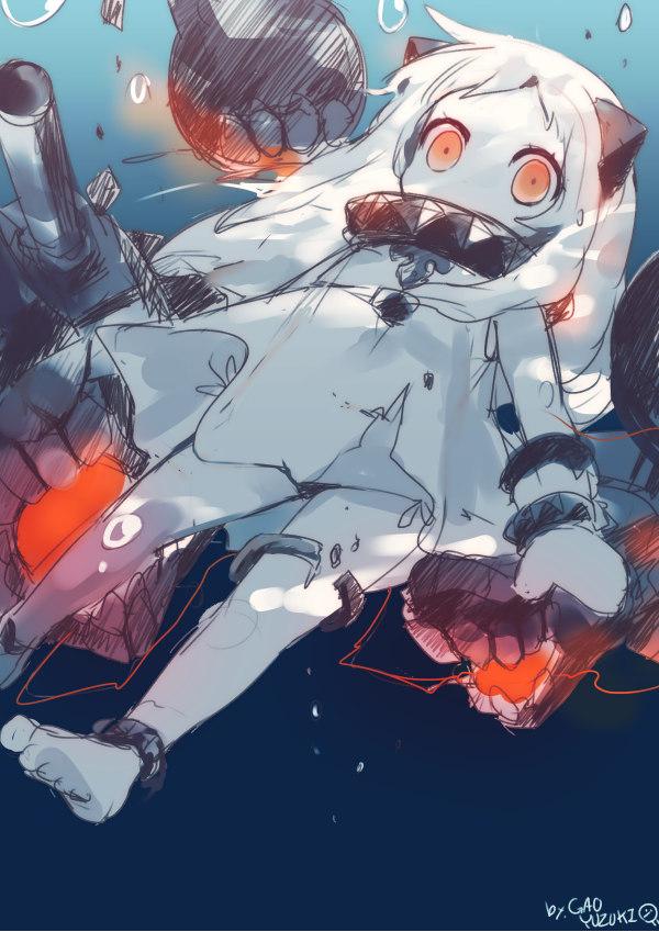 northern ocean princess (kantai collection) drawn by yuzuki_gao