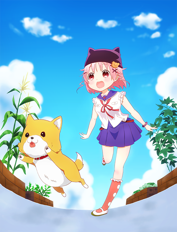 takeya yuki and taroumaru (gakkou gurashi!) drawn by hoshimaemi