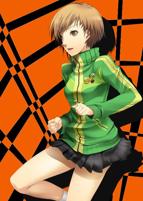 satonaka chie (persona and 1 more) drawn by mizuki_makoto