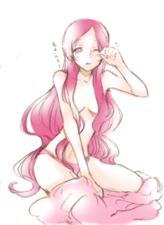hanasaki tsubomi (precure and 1 more) drawn by chiyo_(rotsurechiriha)